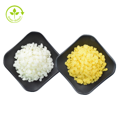 Gránulo blanco del 100%/amarillo puro de la cera de abejas para la comida cosmética/industrial