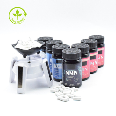 El mononucleótido puro de la niconamida del producto de belleza NMN encapsula el magnesio 500 para antienvejecedor