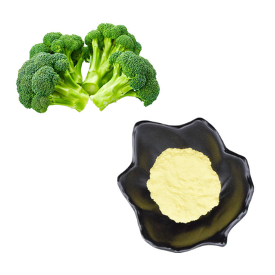 El brote orgánico a granel del bróculi pulveriza el extracto de las semillas del bróculi del suplemento DL-Sulforaphane