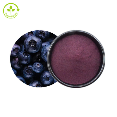 Anthocyanin 25% Polvo de arándanos extractos vegetales naturales en polvo