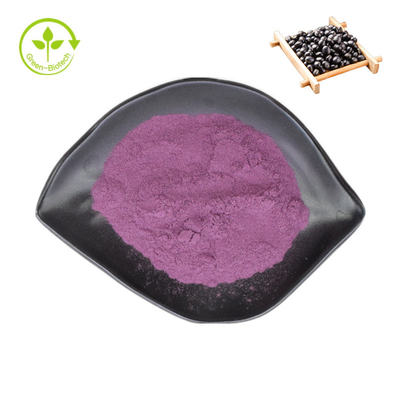 Extracto de frijol negro puro de alta calidad al por mayor extracto de cáscara de frijol negro antocianina 25% polvo de frijol negro