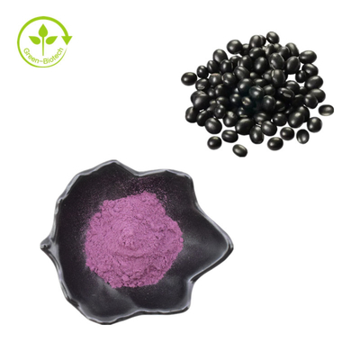 Extracto de cáscara de frijol negro 25 % de antocianidinas Extracto de frijol negro en polvo Extracto de frijol negro