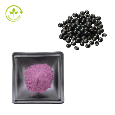 Antocianinas negras Bean Extract Powder negro natural de Bean Peel Extract el 25%