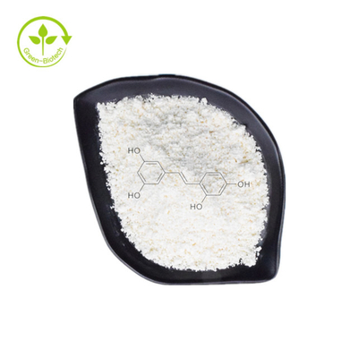 Resveratrol trans blanco puro 99% Resveratrol en polvo antioxidante