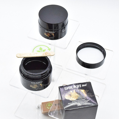 Resina orgánica de Shilajit del Himalaya pura 85+ Complejo de minerales traza