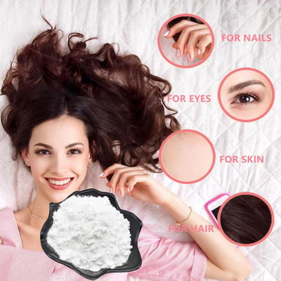 Suplemento de salud Polvo de biotina para el cabello 99% Suplementos de biotina