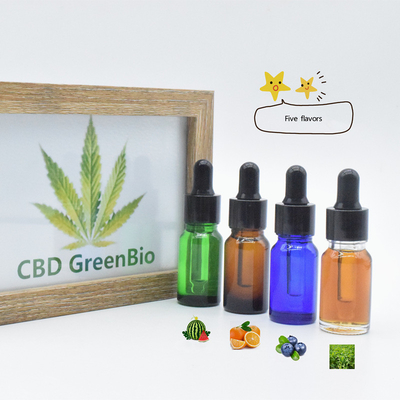 Ayuda completa de oro del aceite 5%-30% del espectro de 10ml CBD dormir atención sanitaria