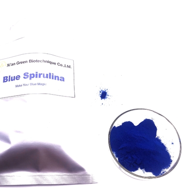 Colorantes alimentarios naturales azules E18 0.1g 0.5g 1g de Spirulina por 1000ml