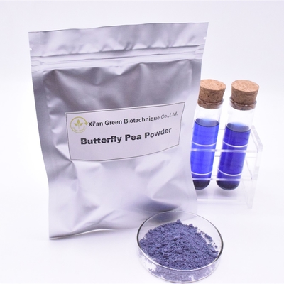 Mariposa Pea Flower Powder de 450 Mesh Natural Food Colorings Anthocyanin