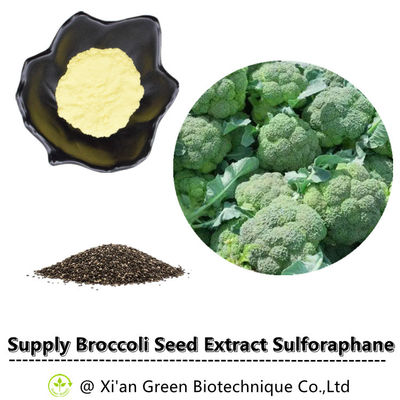 Suplemento de Sulforaphane del extracto de la semilla del bróculi del polvo SFN de Sulforaphane el 1% el 2% el 10% de la fuente