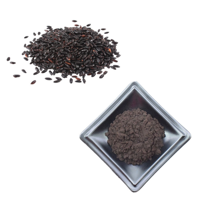 Las antocianinas negras el 100% puras a granel del extracto del arroz pulverizan 10 - el 25%