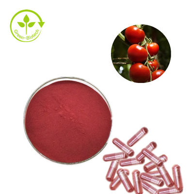 El extracto de la planta de la categoría alimenticia pulveriza el polvo del tomate del licopeno del 5%