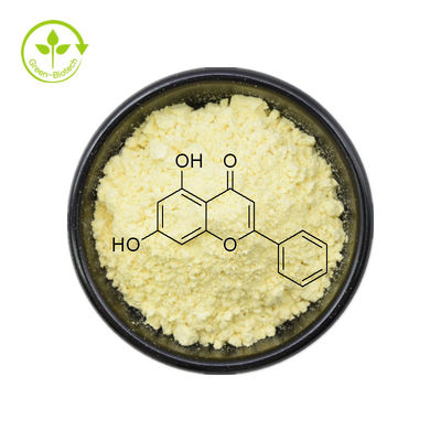 Los extractos naturales Chrysin de la planta del 98% pulverizan CAS 480-40-0