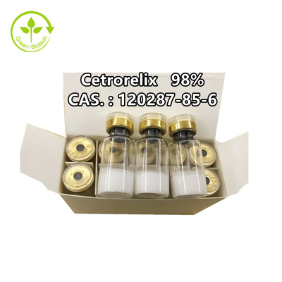 Polvo Cas 120287-85-6 de Celine Bottle Packaging 10mg/Bottle Cetrorelix el 98%