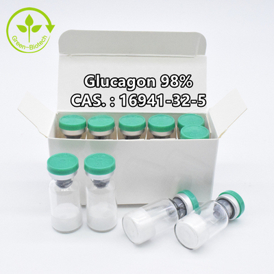 El glucagón de la pureza elevada el 98% pulveriza Cas 16941-32-5