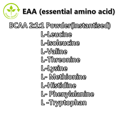 La planta natural de la aptitud extrae los aminoácidos esenciales del EAA pulveriza suplementos