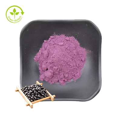 Las antocianinas orgánicas del 25% pulverizan a Bean Peel Extract Powder negro natural