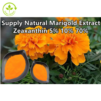 La planta natural de la flor de la maravilla extrae el polvo el 10% de la zeaxantina