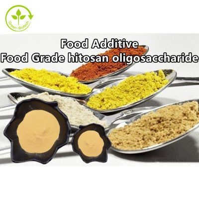 Oligosacárido soluble en agua del kitosán del polvo del oligosacárido del kitosán de la categoría alimenticia