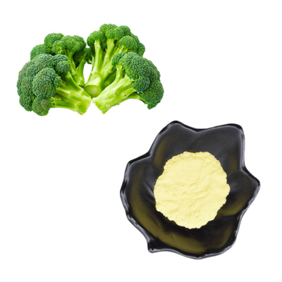 El brote orgánico a granel del bróculi pulveriza el extracto de las semillas del bróculi del suplemento DL-Sulforaphane