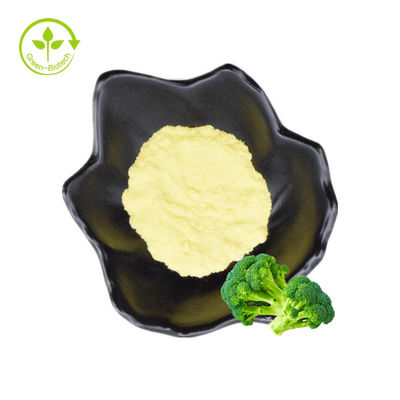 Polvo liofilizado extracto vegetal natural puro del bróculi