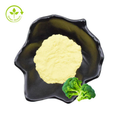 Polvo liofilizado extracto vegetal natural puro del bróculi