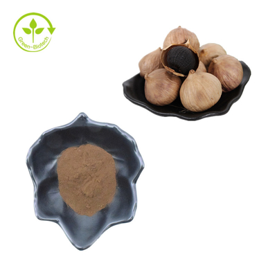 Extracto de Organic Black Garlic del fabricante de la ISO/ajo negro P.E. del polvo negro puro del ajo.