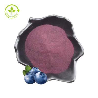 El extracto orgánico natural de Bluebery del polvo de la fruta del arándano del 100% liofilizó el polvo del arándano