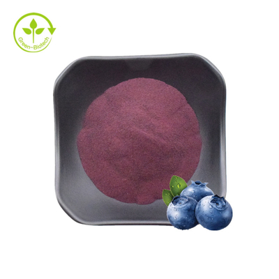 Polvo salvaje orgánico del extracto del arándano de Juice Powder Anthocyanin el 25% del arándano