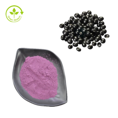 Extractos naturales de plantas extractos orgánicos de cáscara de frijoles negros extracto de polvo rojo púrpura
