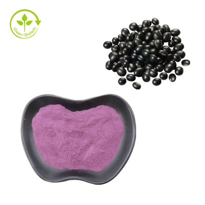 Extractos naturales de plantas extractos orgánicos de cáscara de frijoles negros extracto de polvo rojo púrpura
