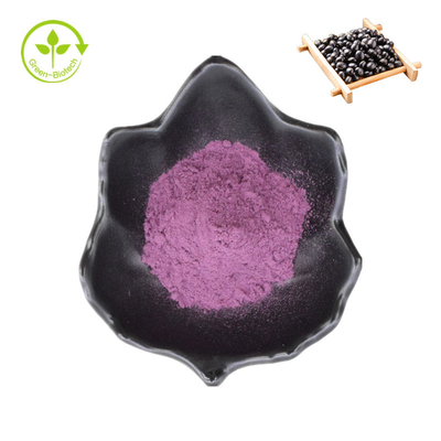 Extracto de cáscara de frijoles negros antocianina Extracto de cáscara de soja negro en polvo