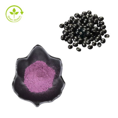 La planta natural orgánica extrae las antocianinas del 25% pulveriza a Bean Extract negro