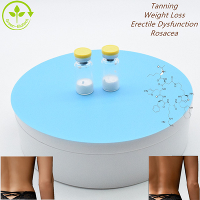 10 mg de péptido para inyección de Melanotan-II puro grado 99,9% de pureza