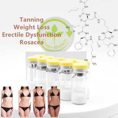 Suministrar el péptido cosmético Melanotan II para el bronceado de la piel y la pérdida de peso