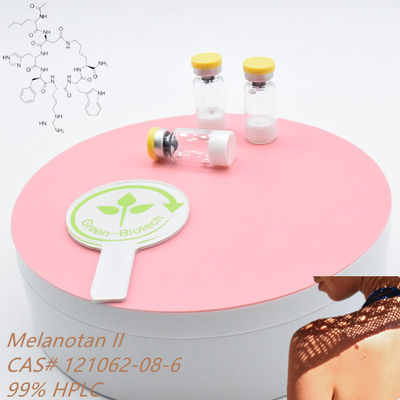 990,9% de pureza Ventas calientes para el Melanotan II a granel en el mercado europeo