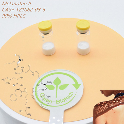 10 mg/ vial Melanotan II péptido para el bronceado de la piel