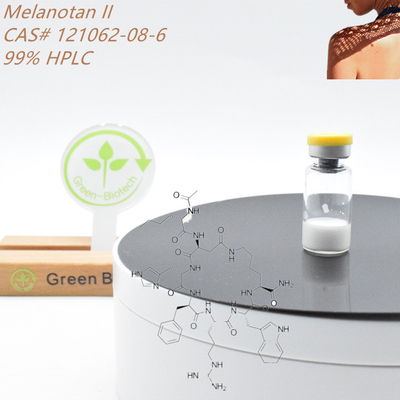 Compras al por mayor 99,9% natural puro orgánico a granel Melanotan II 10 mg 20 mg