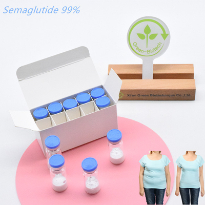 CAS 910463-68-2 Péptidos para la pérdida de peso Tirzepatida Semaglutida 5 mg 10 mg