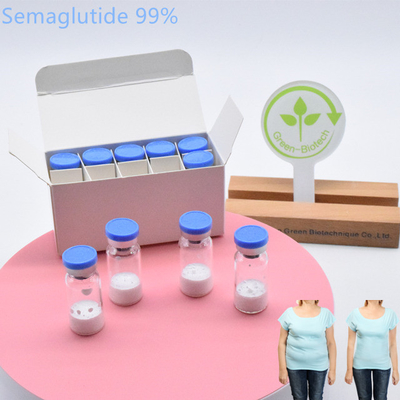 Suministro de fábrica CAS 910463-68-2 Semaglutida para el culturismo 10 mg