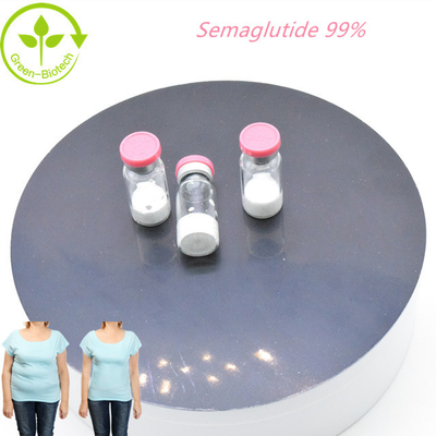 Envío rápido Tirzepatida blanca Semaglutida acetato de sal en polvo 98%