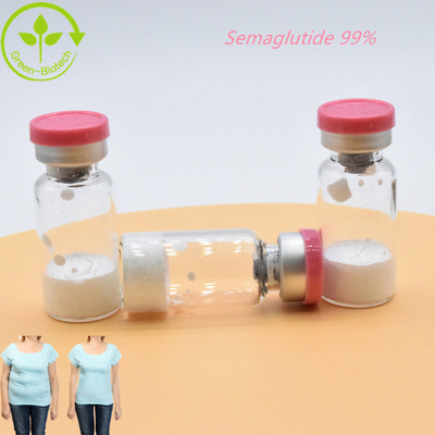 Precio más bajo Alta pureza 98% Tirzepatida blanca Semaglutida 5 mg 10 mg