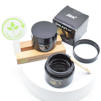 Etiqueta privada Resina orgánica de shilajit pura del Himalaya 30 g 50 g Resina de shilajit en bruto