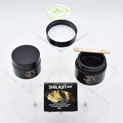 OEM Resina de Shilajit de etiqueta privada con ácido fulvico, suplemento de resina de Shilajit del Himalaya