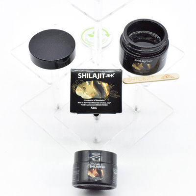 Resina orgánica de Shilajit del Himalaya pura 85+ Complejo de minerales traza