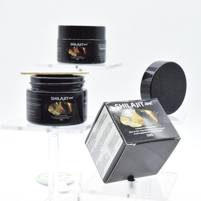 Resina 100% pura de Shilajit con ácido fulvico rico, resina de Shilajit del Himalaya