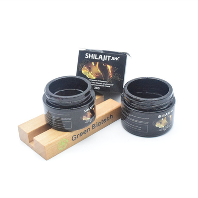 Extractos de plantas naturales puros Resina de Shilajit Puro Himalaya Etiqueta privada Acido fulvico a granel 30% 50%
