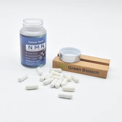 99% de NMN puro Capsulas de Nicotinamida Mononucleótido en polvo Capsulas Antienvejecimiento