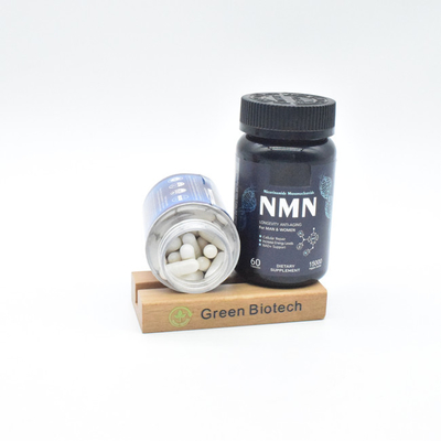 Precio al por mayor Pure 99% NMN Nicotinamide Mononucleotide en polvo cápsulas antienvejecimiento