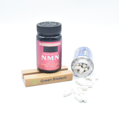 Suplementos de cuidado de la salud de marca privada NMN Nicotinamide Mononucleotide en polvo cápsulas